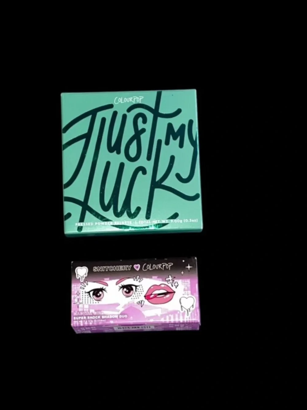 ColourPop Just My Luck Eyeshadow Palette + Sntchery Super Shock Duo • NEW